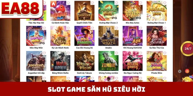 Slot game săn hũ siêu hời